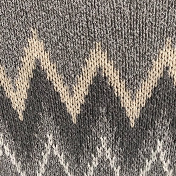 American Eagle Outfitters Long Cardigan - Zig-Zag/Diamond Print - Picture 9 of 12